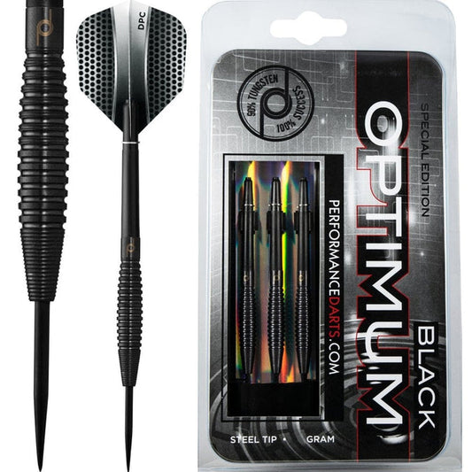 Performance Darts - Optimum Black 90% Tungsten Steel Tip